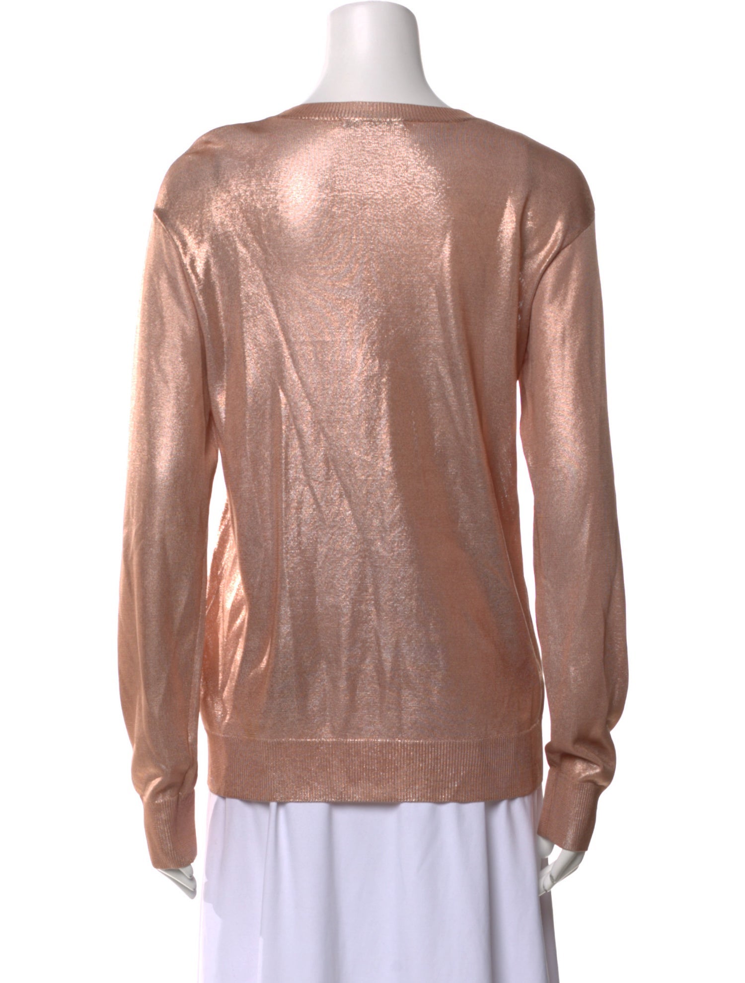 Alexander Wang Bateau Neckline Long Sleeve Sweatshirt